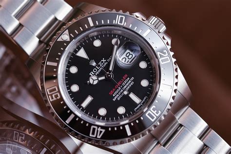 rolex seadweller thickness|rolex sea dweller bezel.